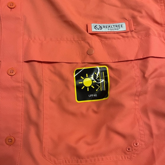 Realtree Men's Short Sleeve Premier Fishing Guide Shirt - Picture 7 of 9